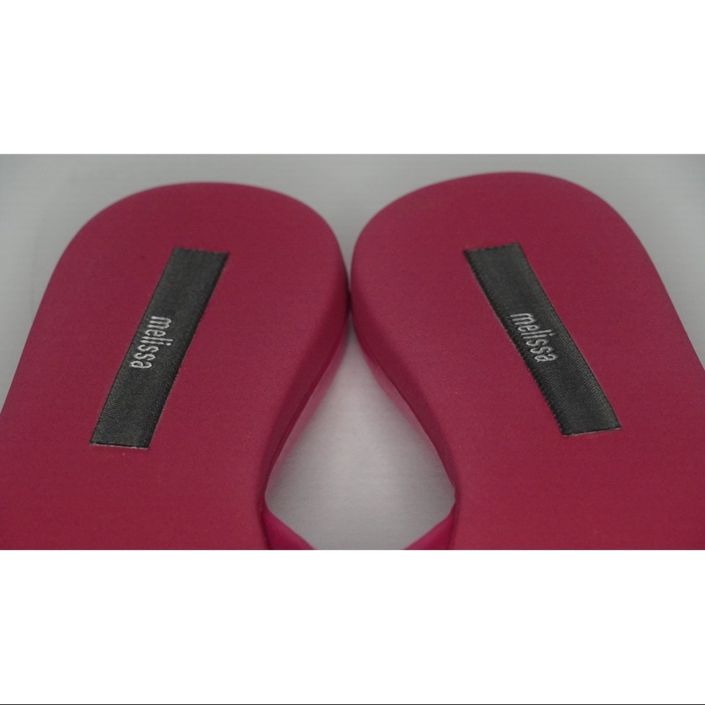 ✨HP!✨ ⏰ Melissa Love Li Pink Sandals NWT - Picture 6 of 9